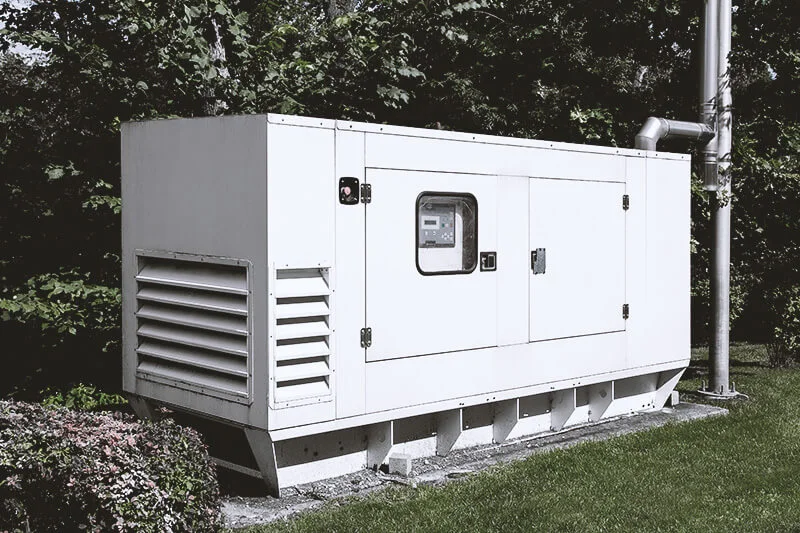 Electrical generator being used to keep business functioning