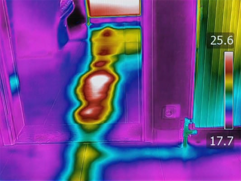 infrared tech helps with leak detection