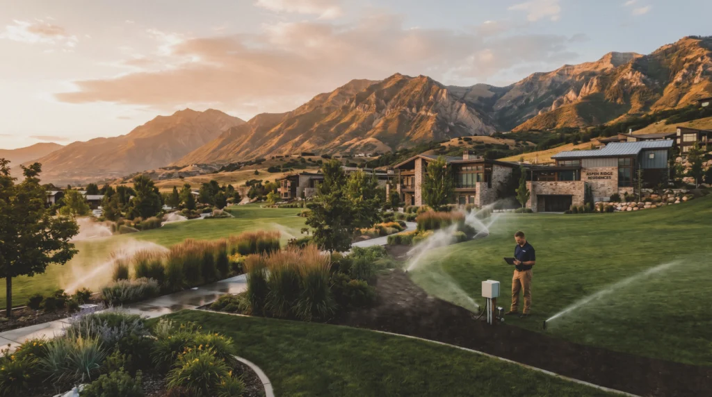 smart irrigation for commercial landscapes