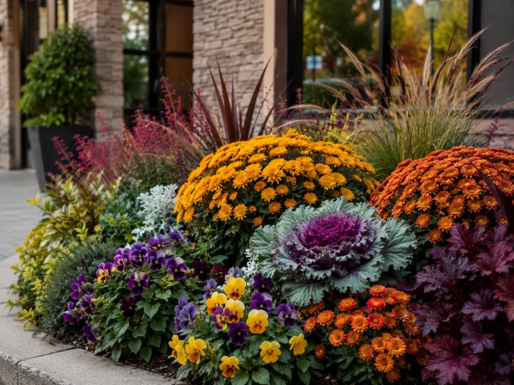 fall flowers for commercial properties